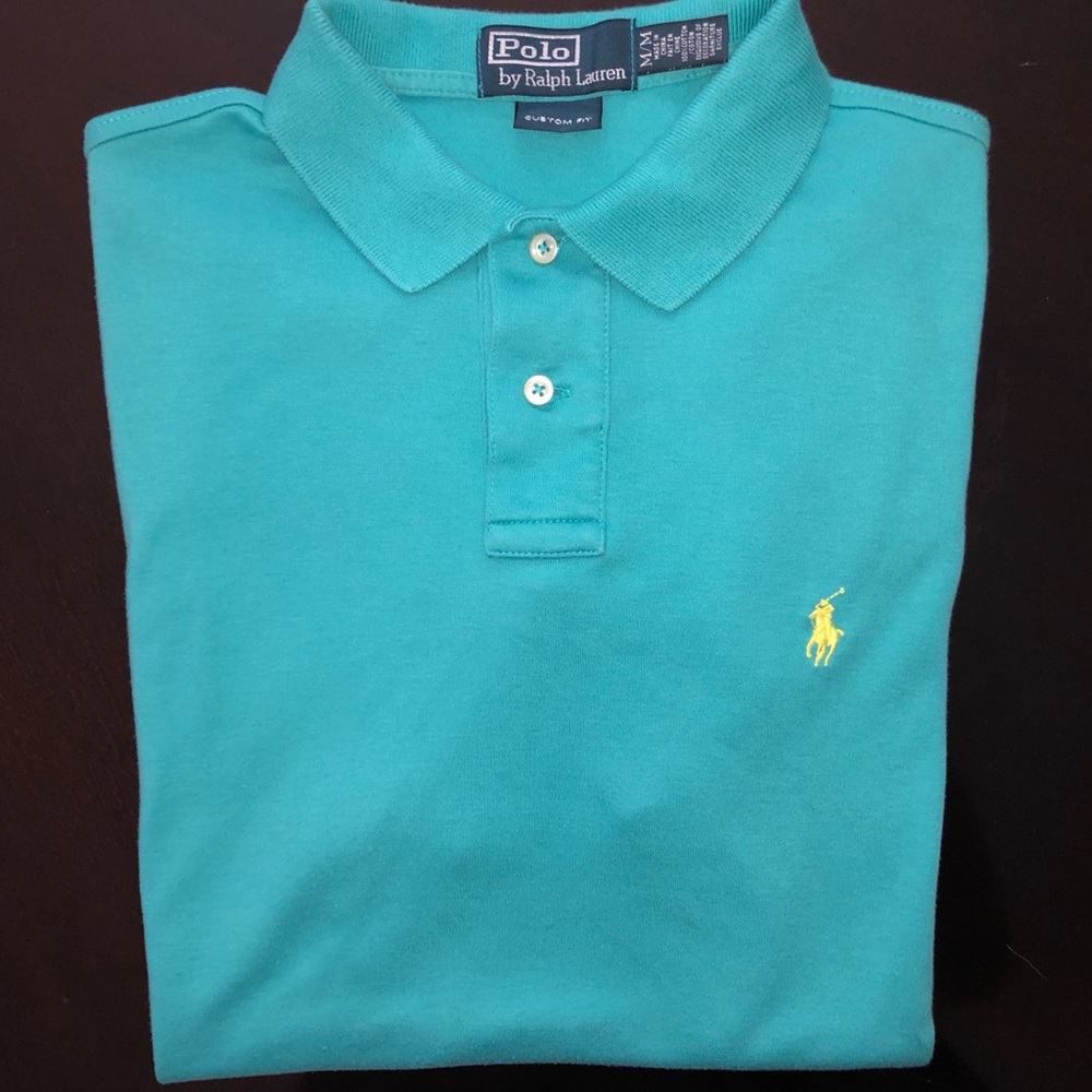 TEAL POLO SHIRT